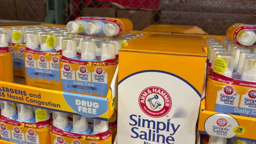 Arm & Hammer Simply Saline Nasal Mist 4.5 Ounce / 3-Pack
