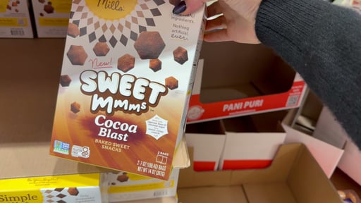 Simple Mills Sweet Mmms Cocoa Blast Baked Sweet Snacks, 2 x 7 oz
