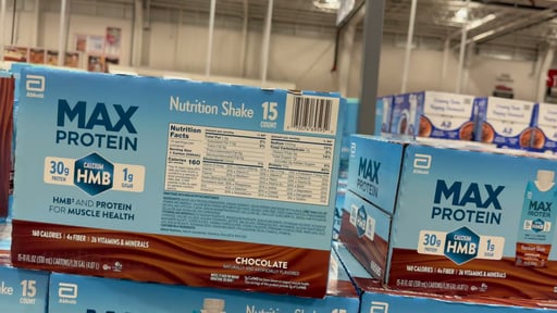Abbott MAX Protein Nutrition Shake, Chocolate, 15 × 11 fl oz