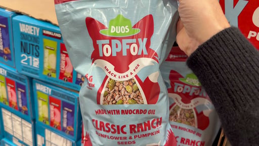 Top Fox Duos Organic Ranch Snacking Seeds 22oz