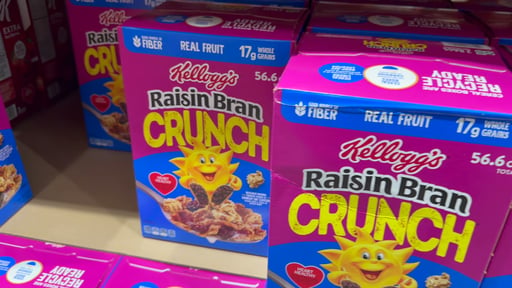 Kellogg's Raisin Bran Crunch 56.6 oz (3.54 lbs)