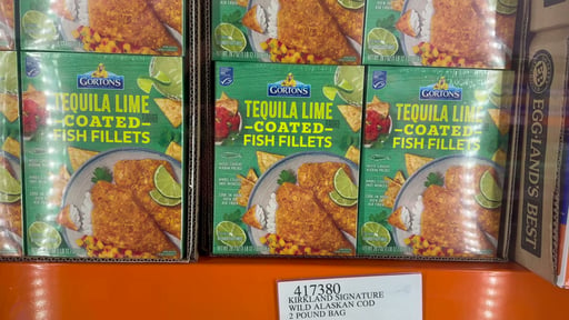 Gorton's Tequila Lime Coated Fish Fillets, 28.7 oz