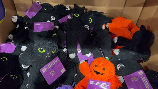 Think! Dog Microfiber Halloween Dog Toy 3-Pack
