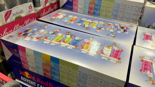 Red Bull Advent Calendar 24 Pack, 8.4 oz Cans