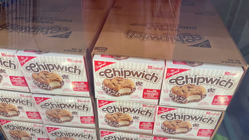 Chipwich Ice Cream Sandwich 10 Count Box