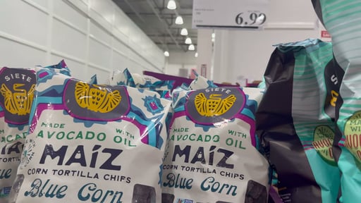 Siete Maíz Blue Corn Totopos 18 oz (1.125 lbs)