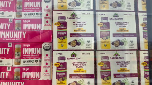 Sambazon Organic Antioxidant Blend 6/12 Ounce Bottles