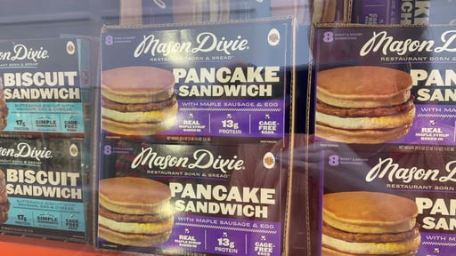 Mason Dixie Pancake Sandwich 8 Count Box