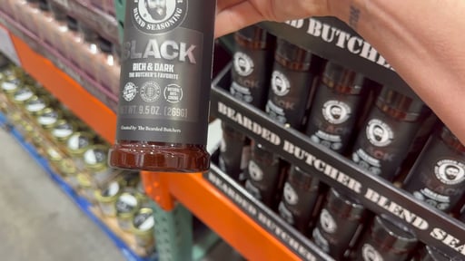 Bearded Butcher Black Seasoning 9.5 Ounce Container