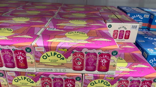 Olipop Spring Variety Pack 15/12 Ounce Cans