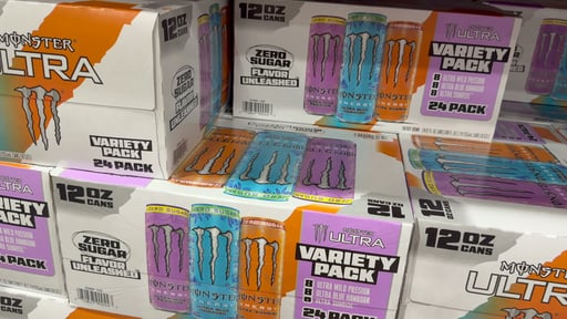 Monster Ultra Variety Pack 24/12 Ounce Cans