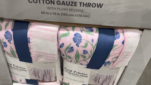 Artist Collection Cotton Gauze Throw