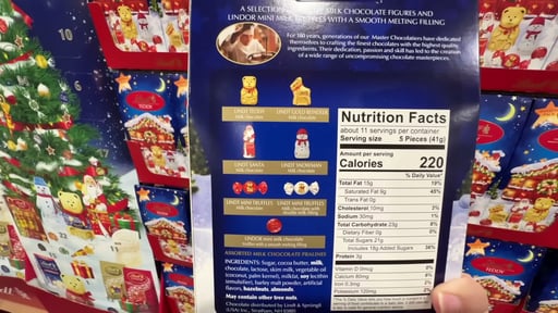 Lindt Holiday Share Pack 15.9 oz