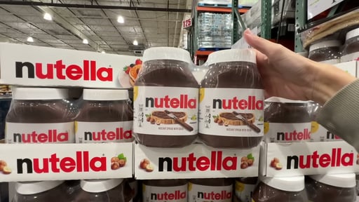 Nutella Hazelnut Spread with Cocoa, 33.5 oz, 2-Count