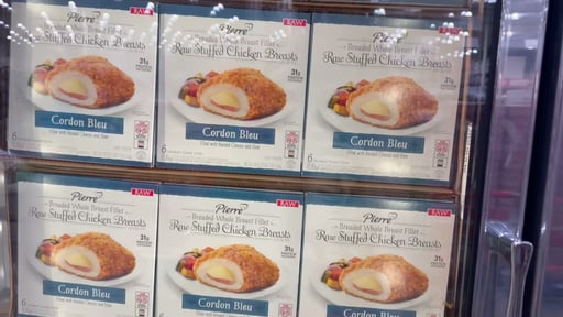 Pierre Chicken Cordon Bleu, 6 Count