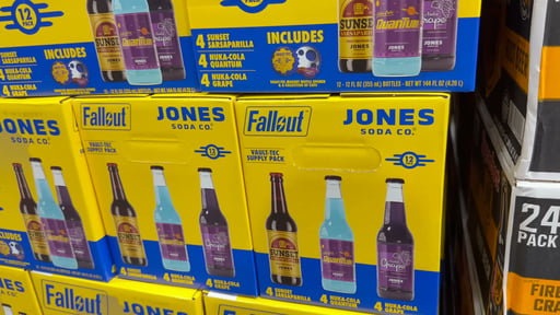 Jones Soda Fallout Vault-Tec Supply Pack 12 Count