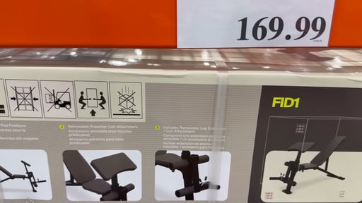 Centr Adjustable Bench with Leg Extension & Preacher Curl Attachment