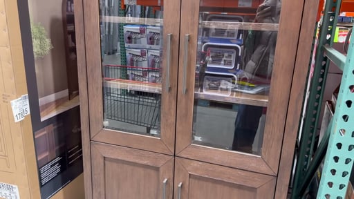 Abbyson Home Aspen 80" Display Cabinet