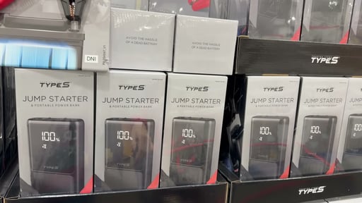 Type S 8600mAh Jump Starter Power Bank