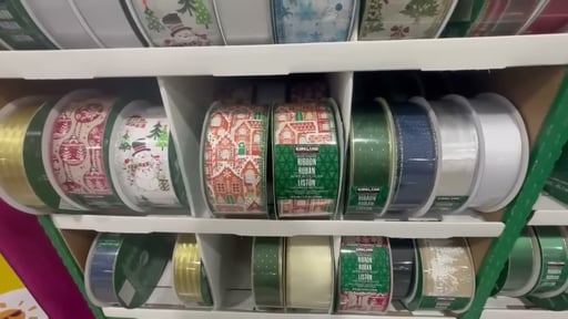 Kirkland Signature Wire Edged Ribbon, 50 Yards