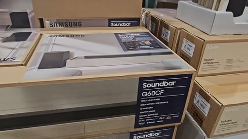 Samsung HW-Q60CF 3.1.2 Ch Soundbar with Subwoofer