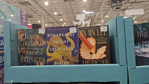 Hardcover Books Assortment (Remarkably Bright Creatures, Pachinko, etc.)