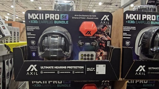 AXIL MX Pro II SE Earmuffs with X30i Earplug & Bluetooth