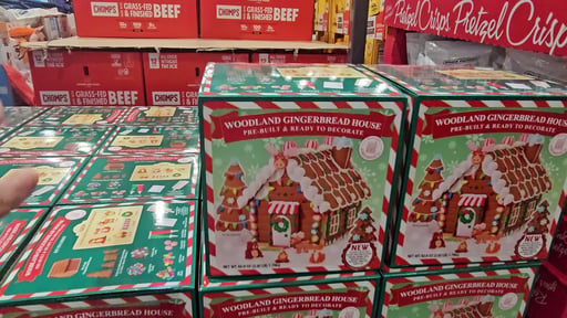 Woodland Gingerbread House Kit, 62.8 oz