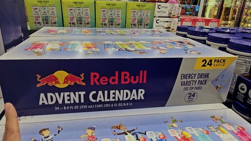 Red Bull Advent Calendar 24 Pack, 8.4 oz Cans