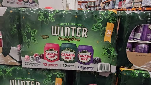 Canada Dry Winter Ale Variety 36 CT / 12 oz