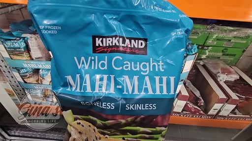 Kirkland Signature Wild Mahi-Mahi Individually Wrapped 3 lbs