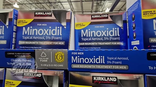 Kirkland Signature Minoxidil 5% Foam for Men