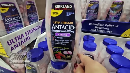 Kirkland Signature Ultra Strength Antacid Assorted Berry 2x265 Tablets