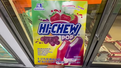 Hi-Chew Grape & Strawberry Pop 12 Count