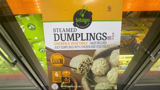Bibigo Steamed Chicken & Vegetable Dumplings 39.6 oz