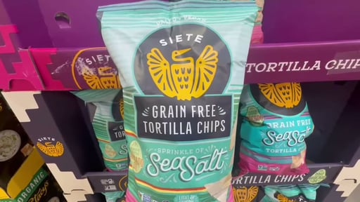 Siete Sea Salt Tortilla Chips 15 oz