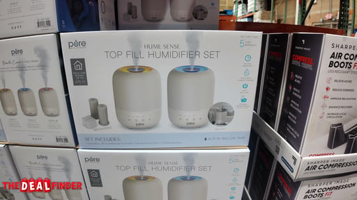 Pure Enrichment 0.79 Gallon Ultrasonic Humidifier 2-Pack