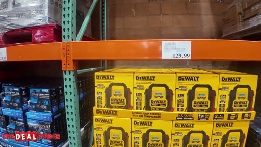 DEWALT 2000A Lithium Jump Starter with Air Compressor and USB Power Bank