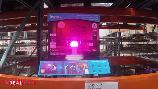 Govee RGBWW Smart A19 LED Bulb, 6-Pack