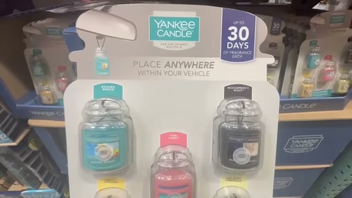 Yankee Candle Car Jar Air Freshener 5-Pack