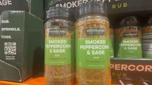 Woodland Gourmet Smoked Peppercorn & Sage 7 oz