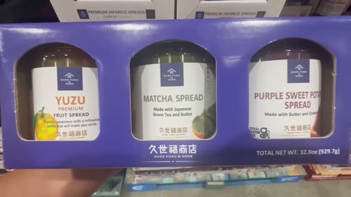 Kuze Fuku & Sons Premium Breakfast Spread Box Yuzu, Matcha, Potato