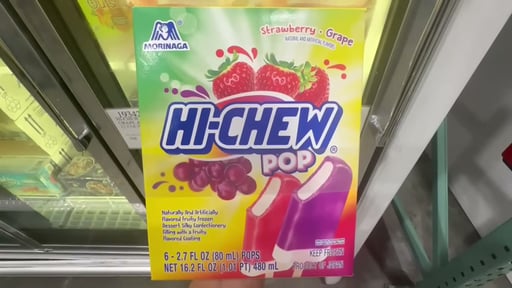 Hi-Chew Grape & Strawberry Pop 12 Count