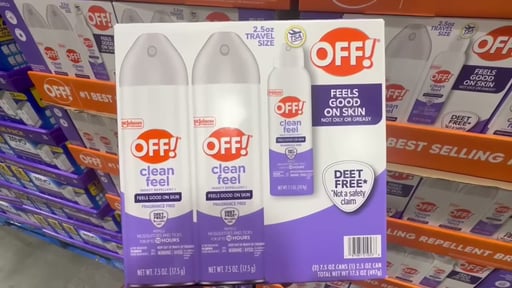 OFF! Clean Feel Insect Repellent, 2-Pack (7.5 oz + 2.5 oz)