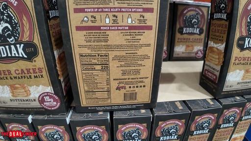 Kodiak Power Cakes Flapjack & Waffle Mix 3/24 Ounce Packages