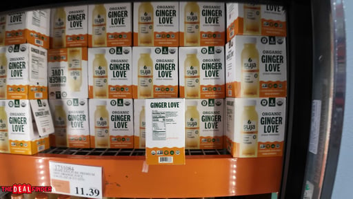 Suja Organic Ginger Love Lemonade 6/10.5 oz