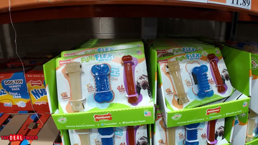 Nylabone Pet Toys Fun and Flexi 3 Pack