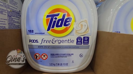 Tide PODS Free and Gentle 152 Count
