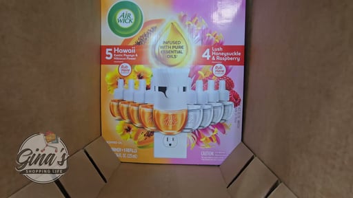 Air Wick Scented Oils 1 Warmer + 9 Refills