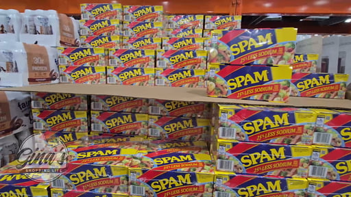 SPAM Less Sodium, 12 oz Cans, 8-Count